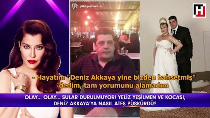 Yeliz Yeşilmen'in eşi Ali Uğur Akbaş, atletti fotoğrafıyla dalga geçen Deniz Akkaya'ya cevap verdi