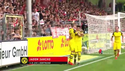 Freiburg 0-4 Borussia Dortmund (MAÇ ÖZET)
