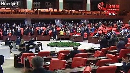 TBMM'de Ayasofya kararı ayakta alkışlandı