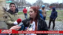 Bir dakikayla sınava alınmadılar