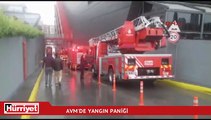 İstanbul'daki AVM'de yangın paniği