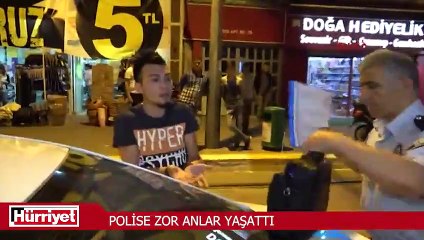 0.56 promille yakalandı! Ortalığı birbirine kattı