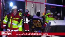 Almanya'da katliam gibi kaza