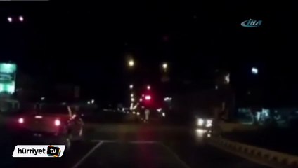 Alkollü sürücü dehşet saçtı !