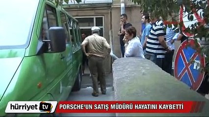 Genç satış müdürü feci şekilde can verdi