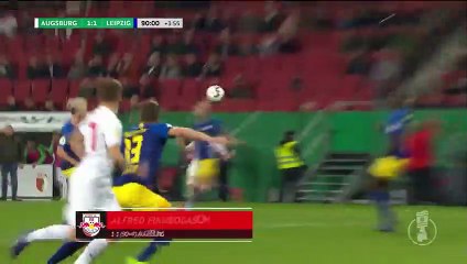 Augsburg 1-2 RB Leipzig (MAÇ ÖZET)