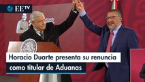 Horacio Duarte presenta su renuncia como titular de la Administración General de Aduanas