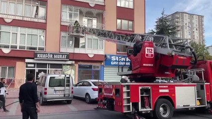 Son dakika haberi! Bir kişi evinde çıkan yangında dumandan etkilendi