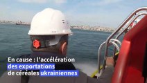 Istanbul : l'inspection des navires de céréales ukrainiennes créent un embouteillage