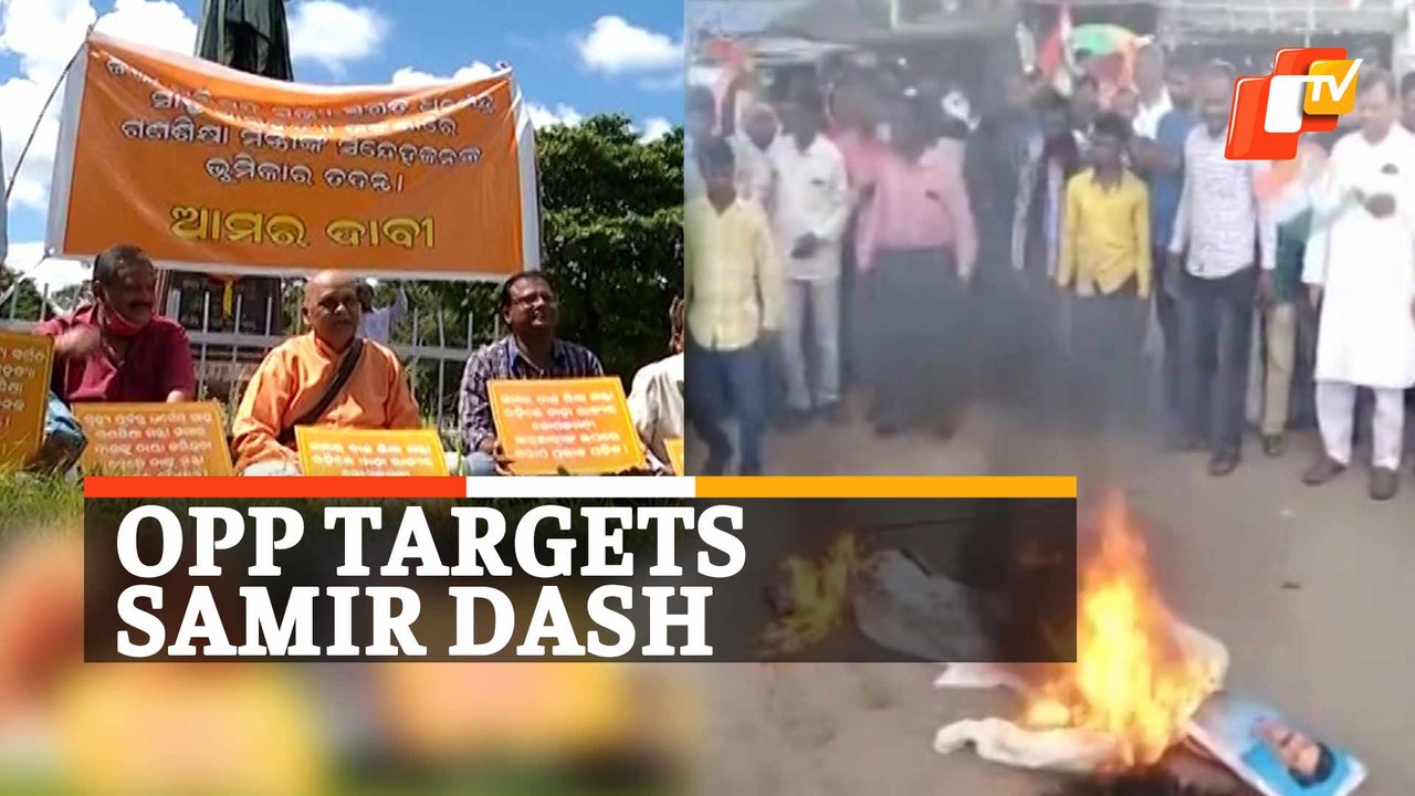 ZP member death case: Opposition demands Minister Samir Dash’s scalp