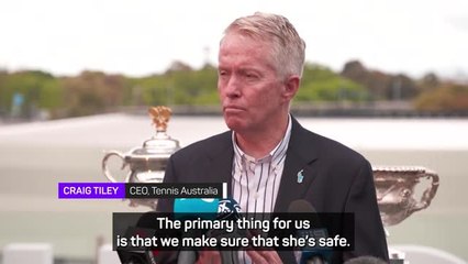 Tennis Australia will 'do everything' to ensure Peng Shuai's safety - CEO Tiley