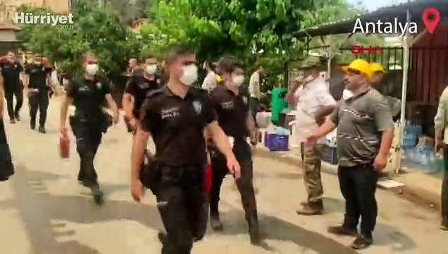 Gündoğmuş - Manavgat kara yolundan Gündoğmuş ilçe merkezine giriş trafiğe kapatıldı