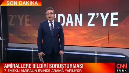 7 emekli amiralin evinde arama