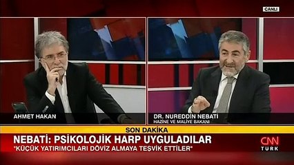 Bakan Nebati Tarafsız Bölge'de: 'Döviz gidiyor' diyene dava açın!