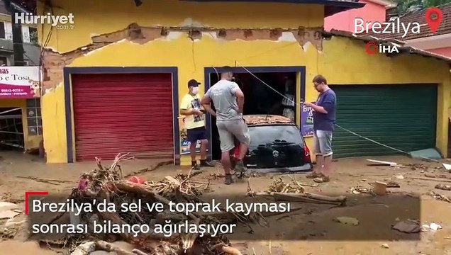 Brezilya’da sel ve toprak kayması sonrası bilanço ağırlaşıyor