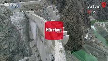 Türkiye’nin en yüksek gövdeli barajı 'Yusufeli' su tutmaya hazırlanıyor