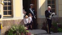 Prens Carl Philip ile Prenses Sofia'nın üçüncü oğulları Julian vaftiz edildi