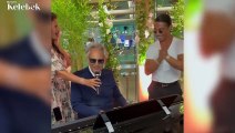 Andrea Bocelli ile kutlama! Nusret Gökçe 37 oldu...