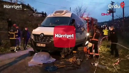 Minibüsün altında kalan görme engelli, hayatını kaybetti
