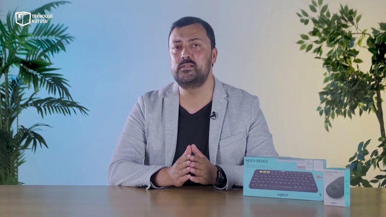 Logitech K380 Kablosuz klavye ve Pebble M350 mouse incelemesi