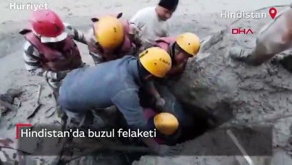 Hindistan'daki buzul faciasında bilanço ağırlaşıyor
