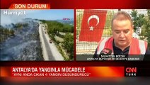Antalya Büyükşehir Belediye Başkanı Muhittin Böcek, Manavgat'taki son durumu canlı yayında açıkladı