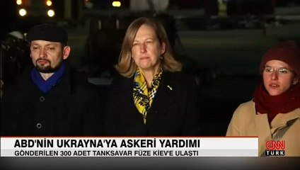ABD Ukrayna'ya yaptığı askeri yardımlar Kiev'e ulaştı