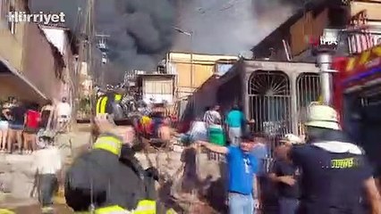 Şili’de alevler göçmen barınaklarını küle çevirdi