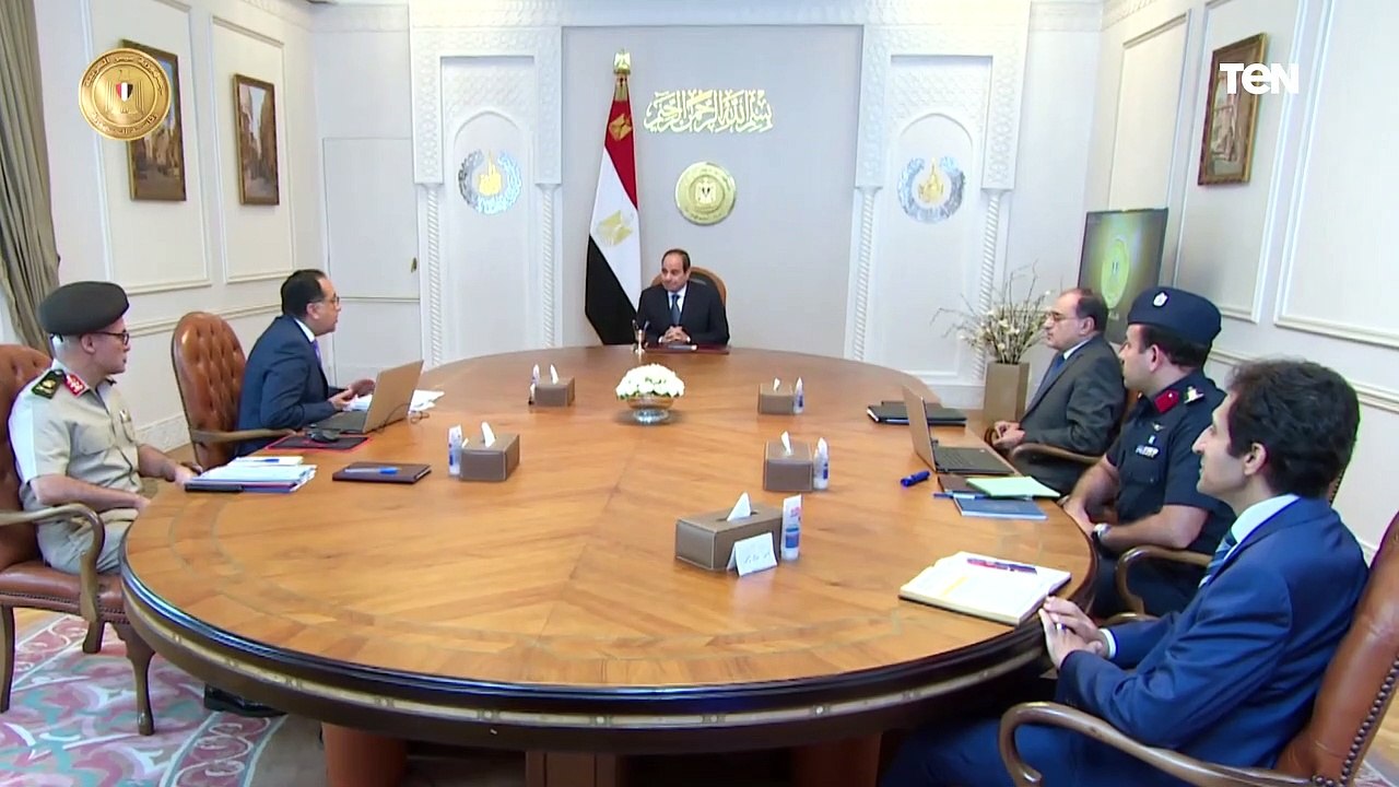 السيسي يتابع تطورات الموقف التنفيذي للمشروع القومي للإنتاج الزراعي "مستقبل مصر"