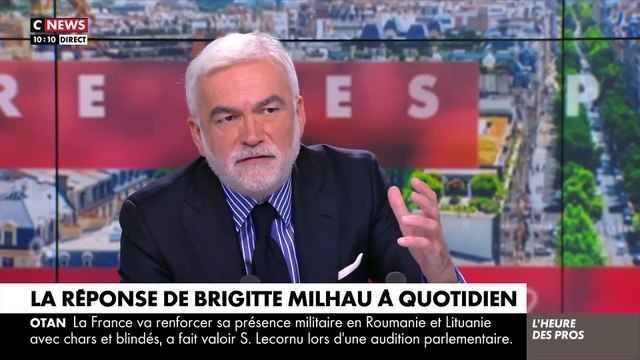 Regardez l'énorme coup de gueule de Pascal Praud avec le Dr Brigitte Milhau contre Yann Barthès et Quotidien : C'est une honte ! C'est scandaleux ! Ces gens sont malhonnêtes ! C'est effrayant... Ils sont irresponsables...