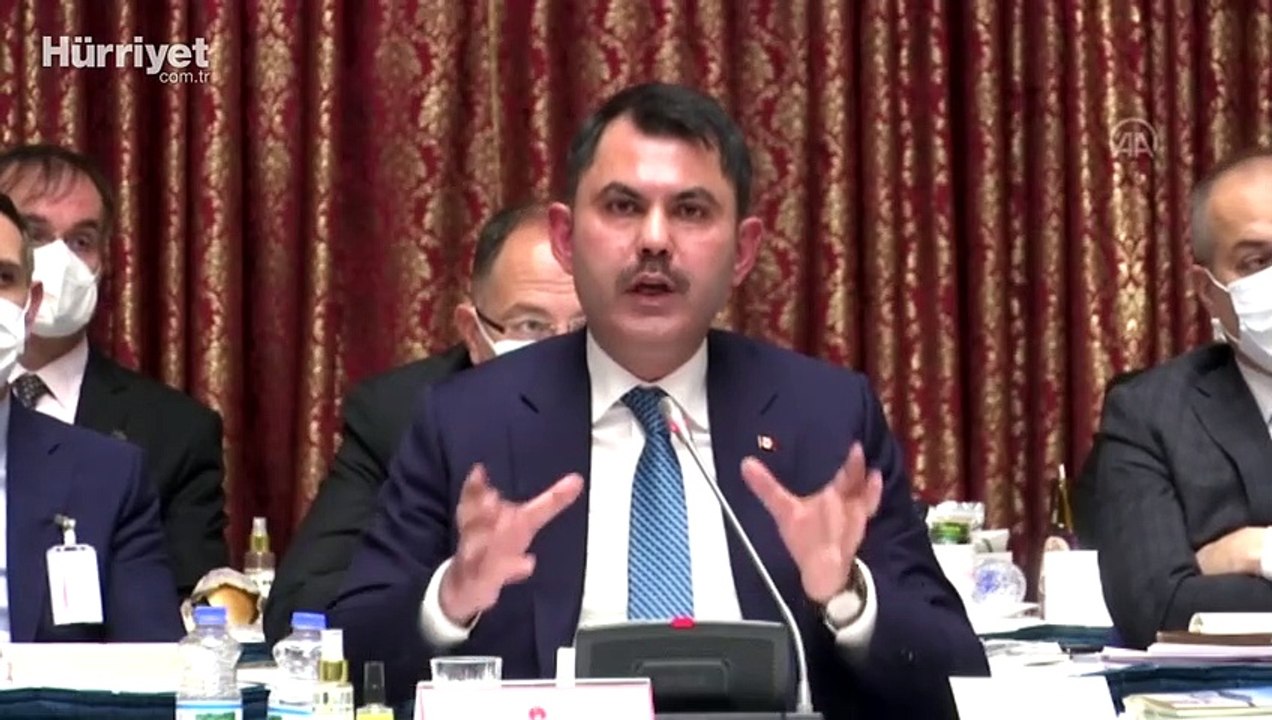 Bakan Kurum, TBMM Plan Bütçe Komisyonu'nda açıklamalarda bulundu