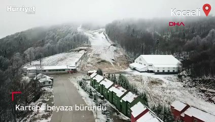 Kartepe beyaza büründü