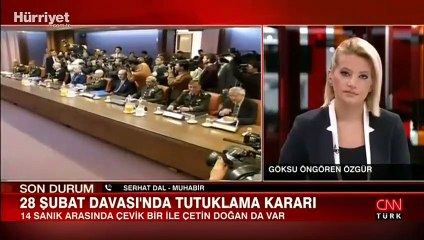 28 Şubat Davası'nda tutuklama kararı