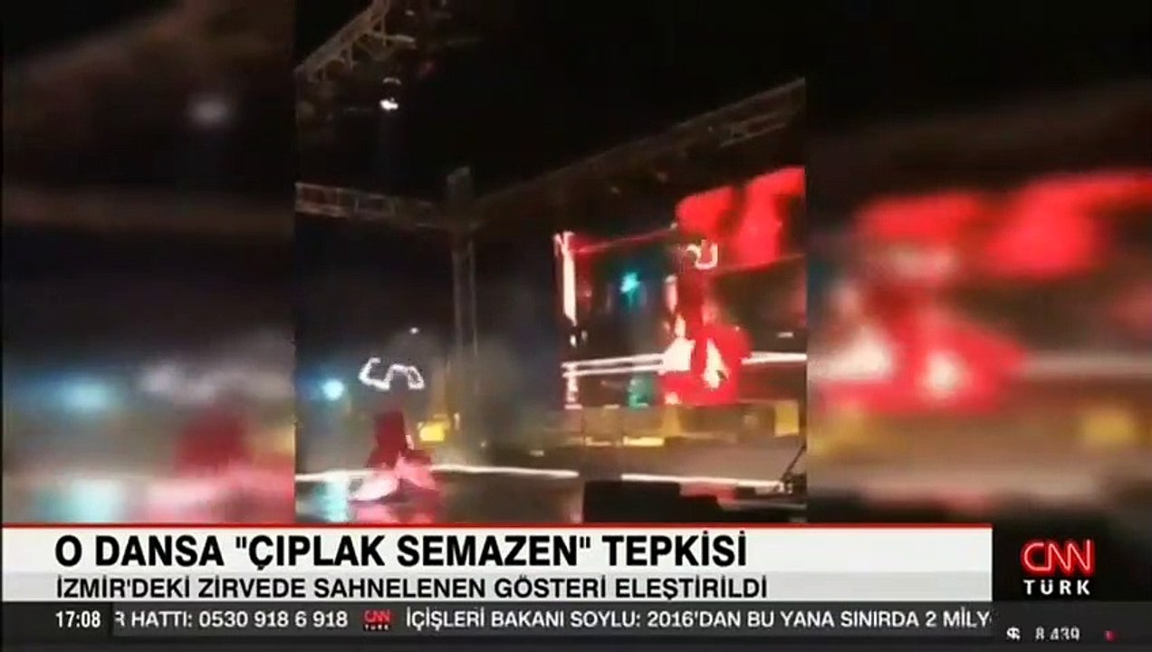 O dansa 'çıplak semazen' tepkisi