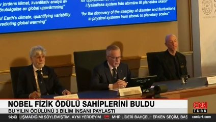 Nobel Fizik Ödülü sahiplerini buldu