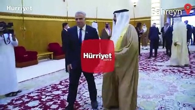 İsrail Dışişleri Bakanı Lapid, Bahreyn Kralı Al Halife ile görüştü