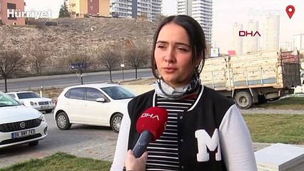 Kuryeye beyzbol sopalı saldırı girişimi kamerada