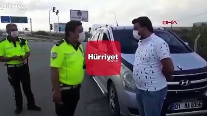 Adana'da 8 kişilik minibüste 14 yolcu