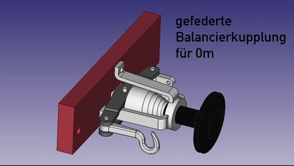 geferderte Balancierkupplung für 0m