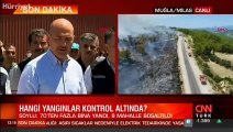 İçişleri Bakanı Süleyman Soylu yangınlarla ilgili açıklamalarda bulundu