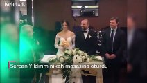 Eski futbolcu Sercan Yıldırım uzun zamandır aşk yaşadığı Nihan Yönel ile nikah masasına oturdu