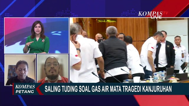Saling Tuding Soal Gas Air Mata Tragedi Kanjuruhan,Hermawan: Gas Air Mata Bukan untuk Ruang Tertutup