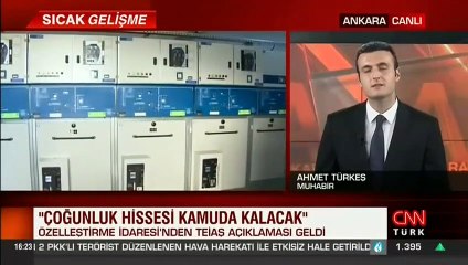 Özelleştirme İdaresi'nden TEİAŞ açıklaması