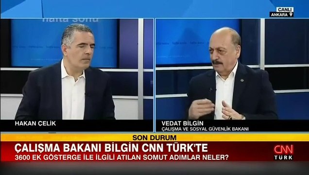 Bakan Bilgin CNN TÜRK’te! 3600 ek gösterge açıklaması: Mayıs-Haziran gibi tamamlanacak