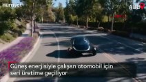 Güneş enerjisiyle çalışan otomobil için seri üretime geçiliyor