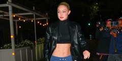 Gigi Hadid Channeled Early 2000s Britney Spears With a Unique Maxiskirt