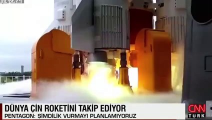 Dünya, Çin roketini takip ediyor