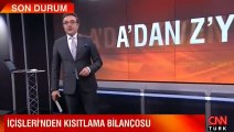 İçişleri'nden kısıtlama açıklaması