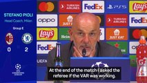 'Not one of his best nights' - Pioli baffled by Tomori red card
