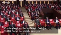 Cumhurbaşkanı Erdoğan TÜGİK Genel Kurulunda konuştu
